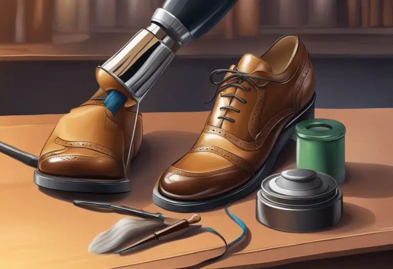What are the best methods for polishing and shining leather shoes?